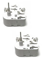 (2) VDO Metal Shaft STEP / STEPPER MOTOR repairs Speed Speedometer Gauge Cluster