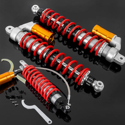 Solidspare Front & Rear Shocks Suspension 410mm 395mm For Honda TRX400EX TRX450R TRX450ER
