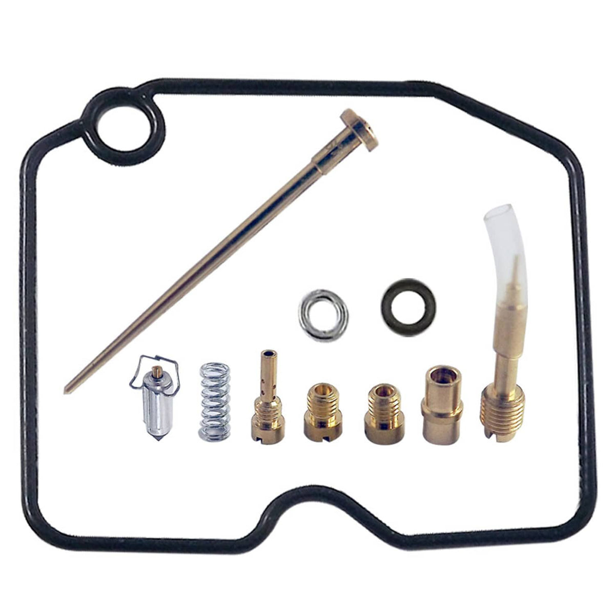 Solidspare For Kawasaki Prairie 400 KVF400 1999-2002 CARBURETOR Carb Rebuild Kit Repair US