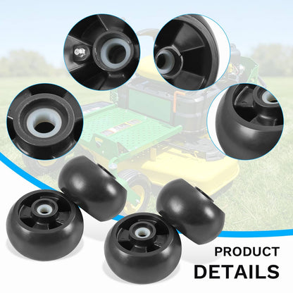 Solidspare Universal Deck Wheel Kit for John Deere 48" 54" 60" 72" Deck Lawn Mower AM125172