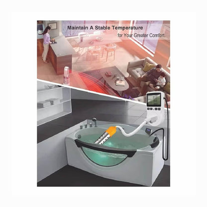Solid Spare Temperature Controller Heating Cooling with Probe Digital Thermostat Outlet Plug
