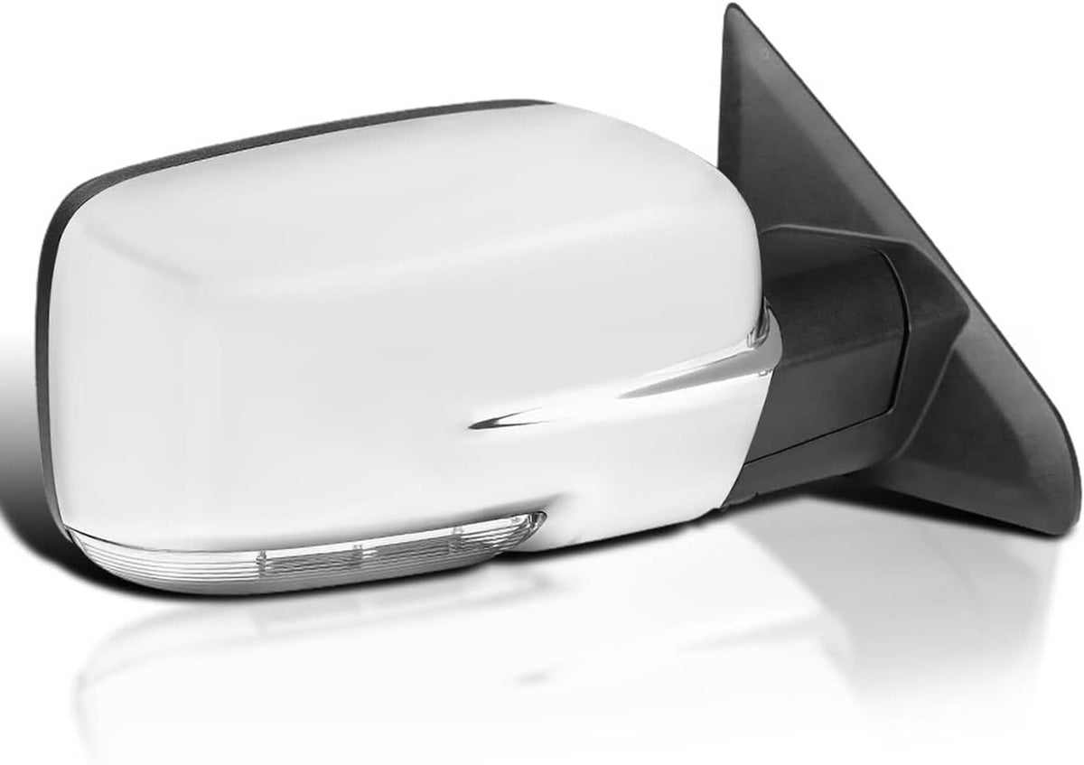 Solidspare For 2013-19 Dodge Ram 1500 Chrome Power Folding Heated Right Mirror & LED Signal
