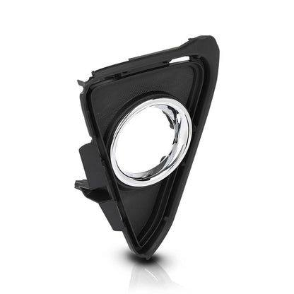 Solid Spare Fit For 2016 2017 2018 Toyota RAV4 Front Bumper Fog Light Cover Bezel Right Side