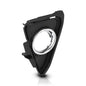 Solid Spare Fit For 2016 2017 2018 Toyota RAV4 Front Bumper Fog Light Cover Bezel Right Side