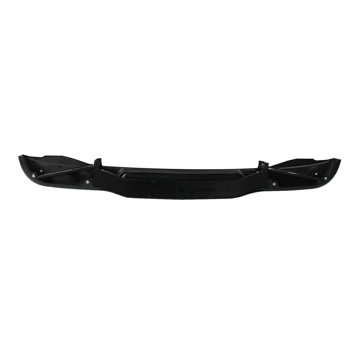 Solidspare Black Rear Step Bumper Assembly For Nissan NV1500 NV2500 NV3500 2012-2021 Steel