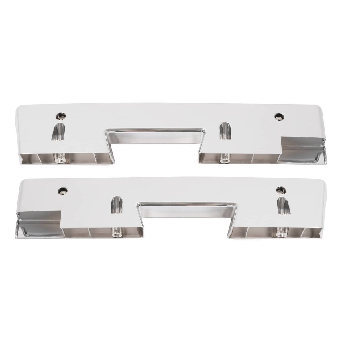 Solid Spare Chrome Front Arm Rest Base Pair LH RH For 1962 1963 1964 Chevrolet Impala