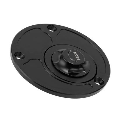 Solidspare For YAMAHA YZF600 YZF1000 FZ1 FZ6 R1 R6 YSR50 FZR750 Fuel Gas Tank Cap Black
