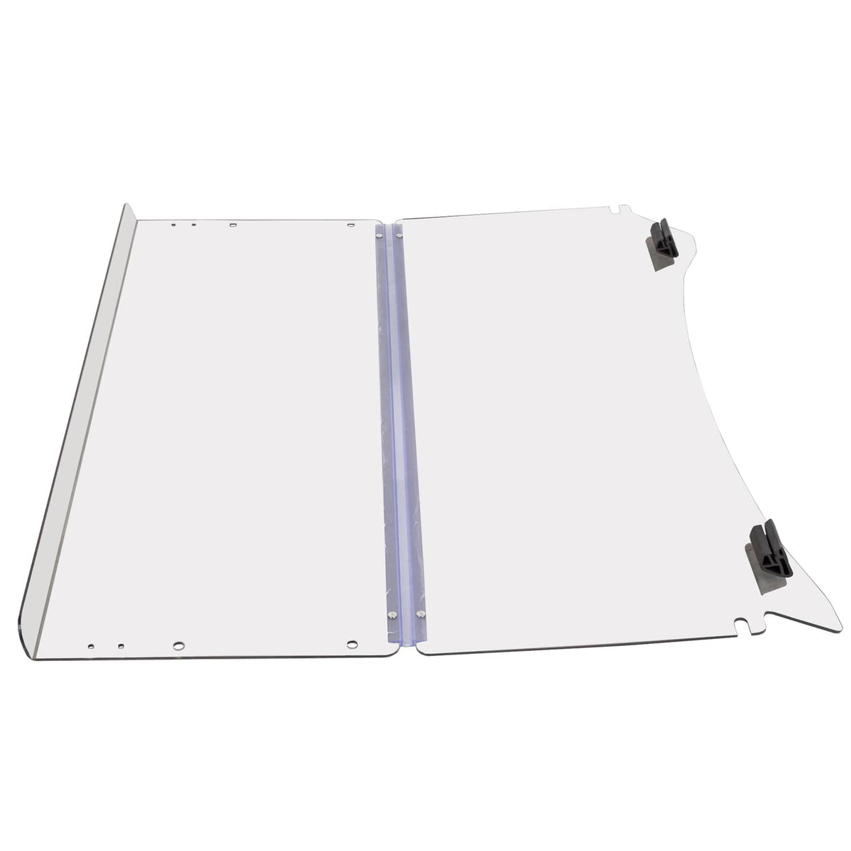 Solidspare Windshield For Club Car Precedent 2004 - Up Folding Clear Golf Cart Windscreen