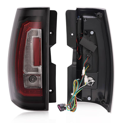 Solid Spare For Chevy Tahoe Suburban GMC Yukon 2007-2014 LED Brake Signal Lamps Tail Lights