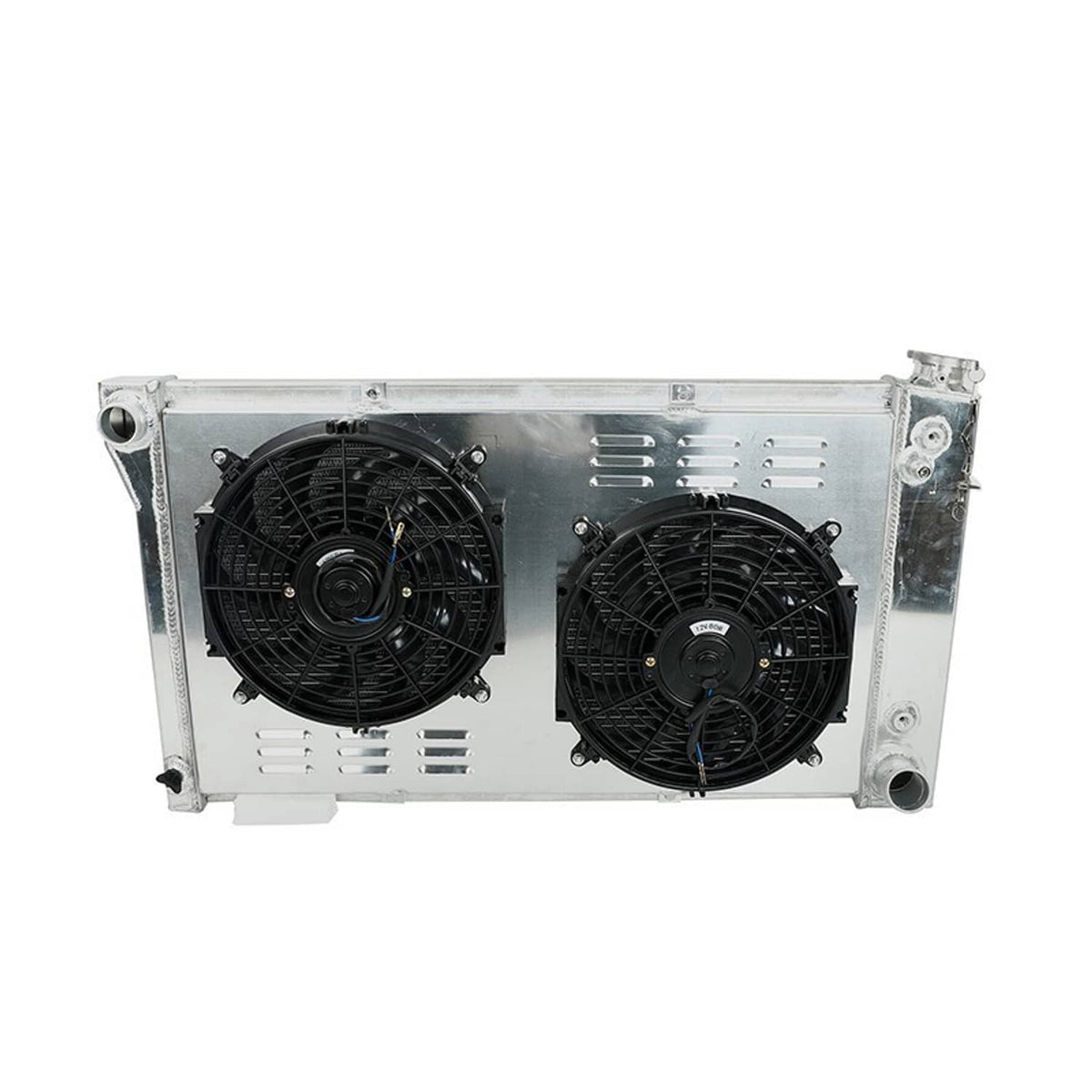 Solidspare 4 Row Core Radiator Fan Shroud For Chevy 1973-1987 C10 C20 C30 Pickup Truck GMC