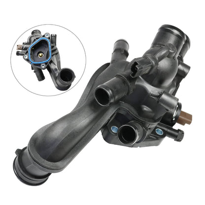 Solidspare New Thermostat with Housing Assembly 11537534521 For 2007-2013 Mini Cooper 1.6L
