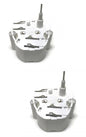 (2) VDO Metal Shaft STEPPER MOTOR for Mercedes Benz Gauge Cluster Temp RPM Speed