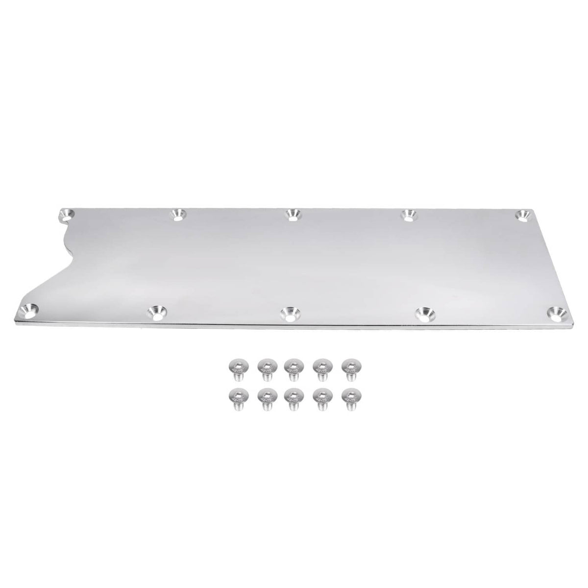 Solidspare Valley Pan Cover Plate Knock Sensor Delete For LS Gen III Billet LS1 LS6 Gen 3