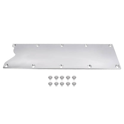 Solidspare Valley Pan Cover Plate Knock Sensor Delete For LS Gen III Billet LS1 LS6 Gen 3