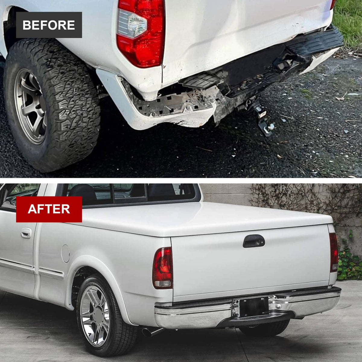 Solidspare New Rear Step Bumper Assy Chrome For 97-04 Ford F-150 97-99 F-250 FO1103101