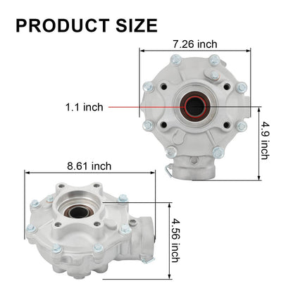 Solidspare Rear Differential 41300-HR3-W50 For 2017-19 Honda TRX420 Rancher TRX500 Foreman