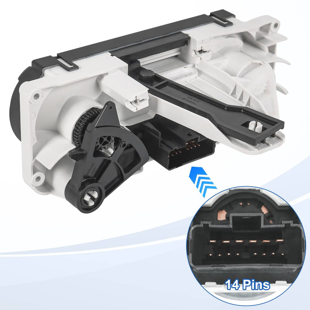 Solidspare For 2004-2011 Nissan Versa Tiida 27510-ED50A A/C Control Panel Switch Button