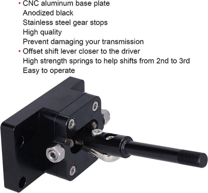 Solidspare NEW T56 6-Speed Billet Short Throw Shifter Fit F-Body 93-02 Chevy Camaro Pont
