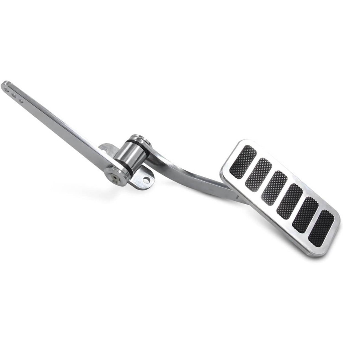 Solidspare Universal Street Hot Rod Aluminum Gas Pedal & 24" SS Throttle Cable & Spring Kit
