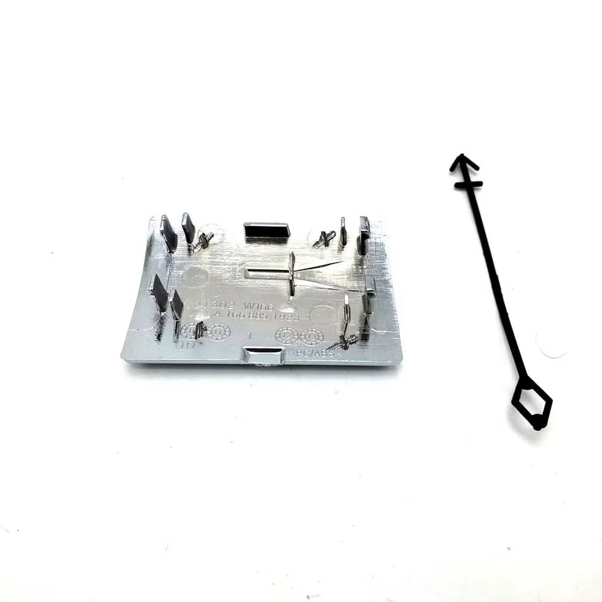 Solid Spare Rear Bumper Tow Towing Hook Eye Cover Cap For MERCEDES BENZ ML ML350 2012-15
