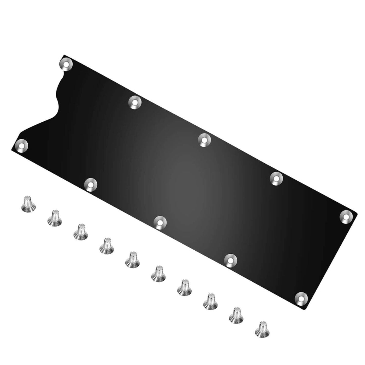Solidspare Billet Knock Sensor Delete LS6 LSX & GASKET Plate For LS Gen 3 VALLEY PAN Cover