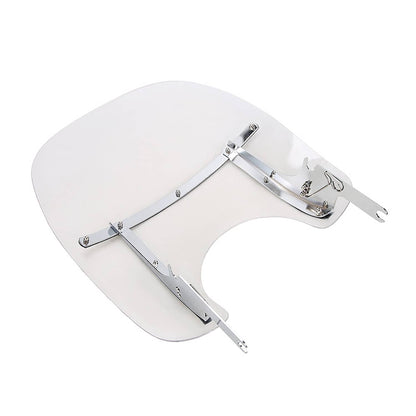 Solidspare Fit for 1994-2024 Harley Touring Road King Clear Windshield W/Bracket Detachable