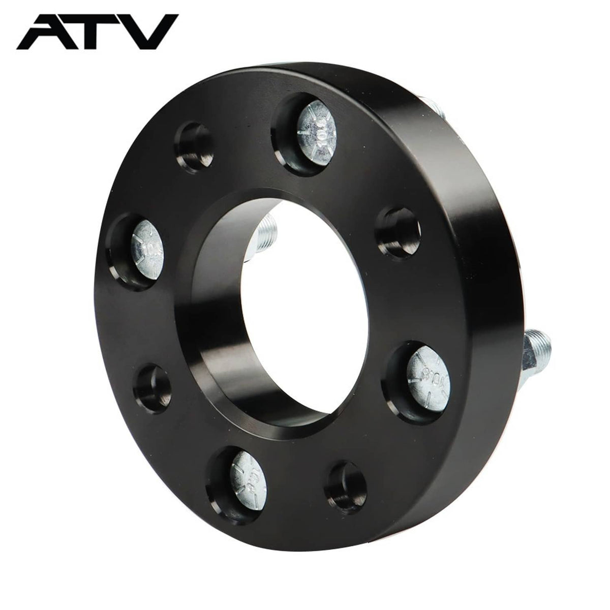 Solidspare 4PCS 1" 4x4 Wheel Spacers 4x101.6 1/2"x20 for Golf Cart  GO GO Club Car ATV