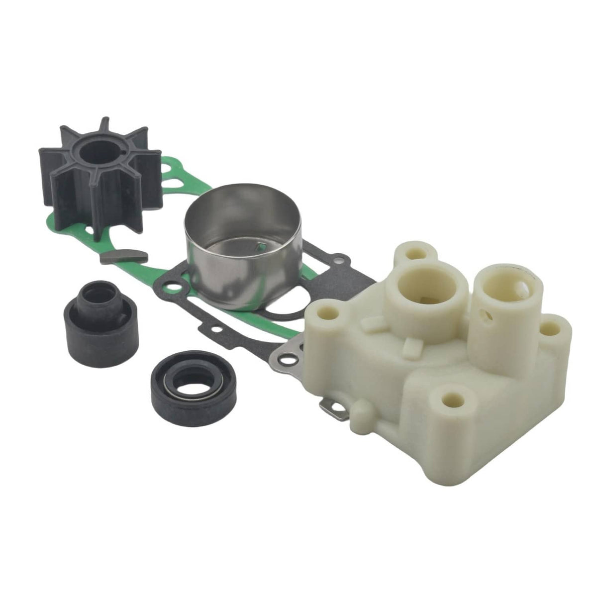 Solid Spare MERCURY MARINER 10 15 20 HP OUTBOARD WATER PUMP IMPELLER REPAIR KIT 98-8M0135821