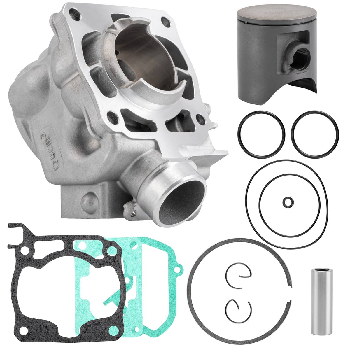 Solidspare For 2005-2021 Yamaha YZ125 Top End Rebuild Kit 54mm Cylinder Piston Gasket New