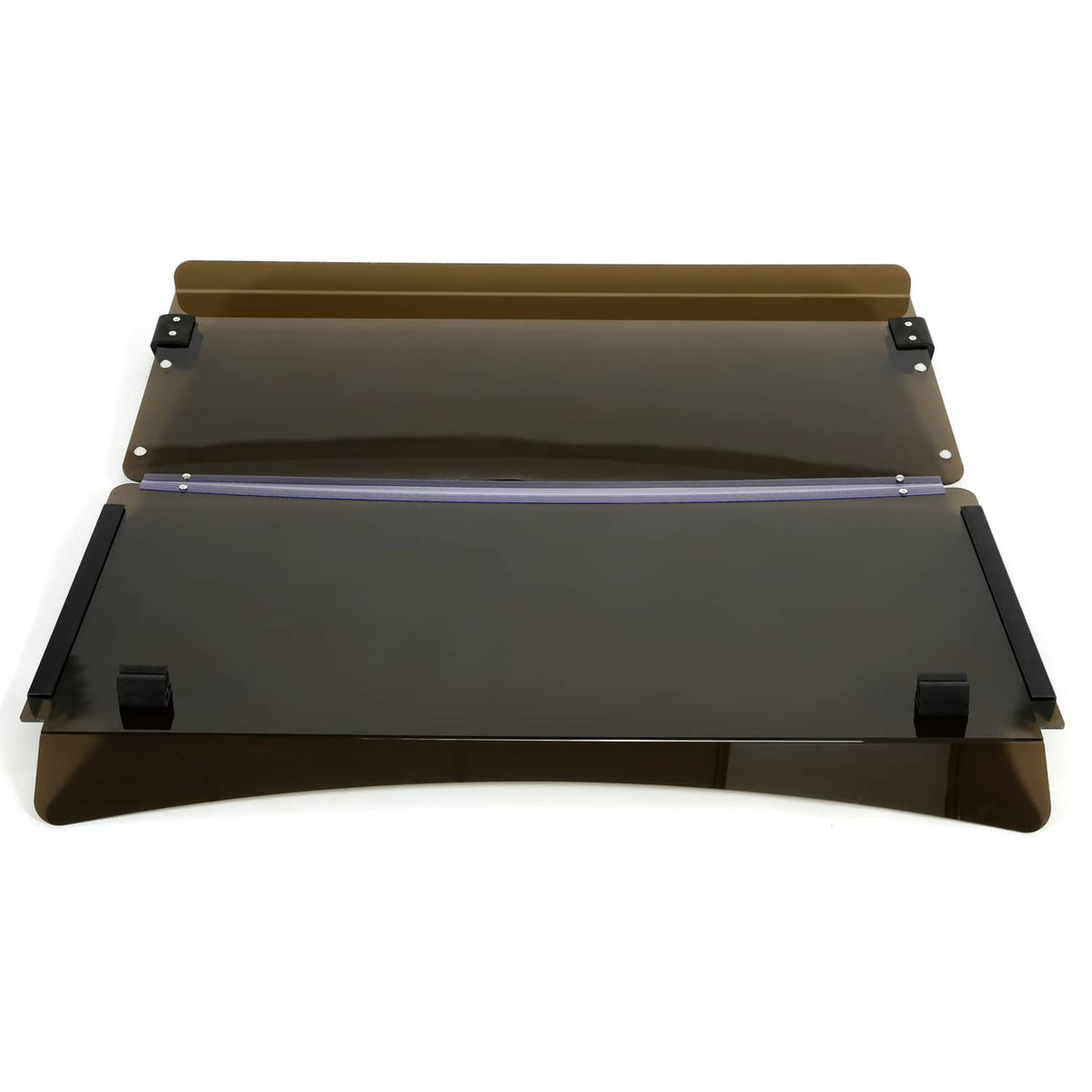 Solidspare Front Folding Tinted Windshield Windscreen For EZGO Express S4 L4 Golf Cart