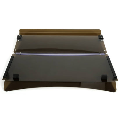 Solidspare Front Folding Tinted Windshield Windscreen For EZGO Express S4 L4 Golf Cart