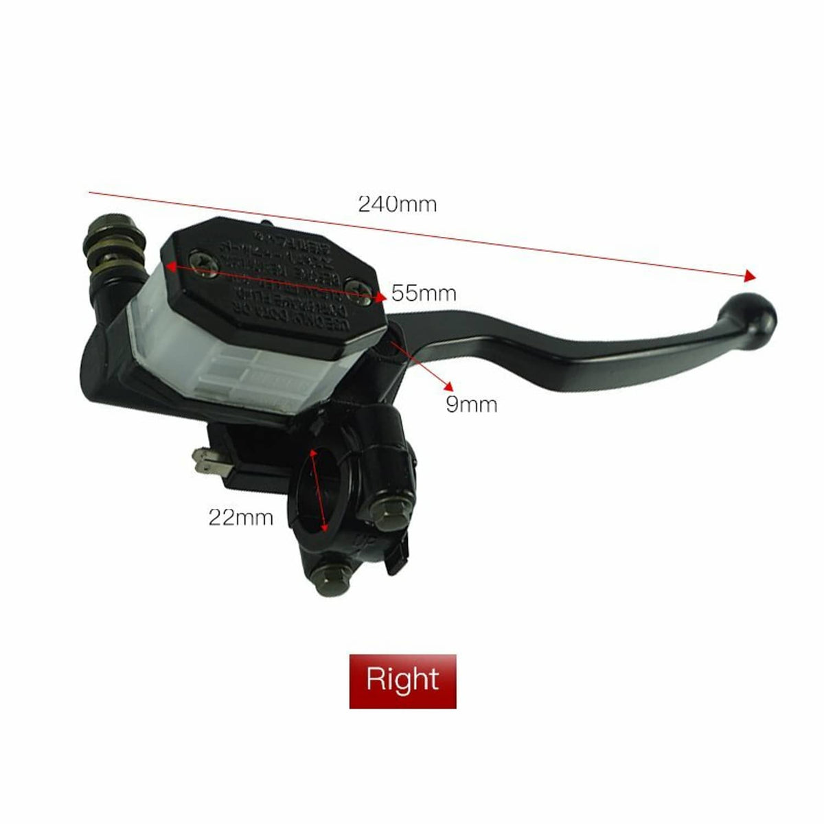 Solidspare Handlebar Brake Master Cylinder Clutch Lever for Suzuki GN125 GN250 GSX250