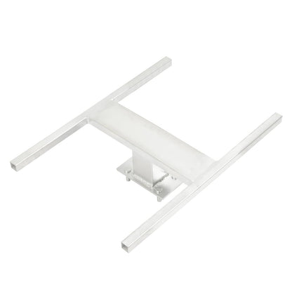 Solidspare Aluminum H-Mount Trailer Spare Tire Carrier For 6-Lug Wheels w/Mounting Hardware