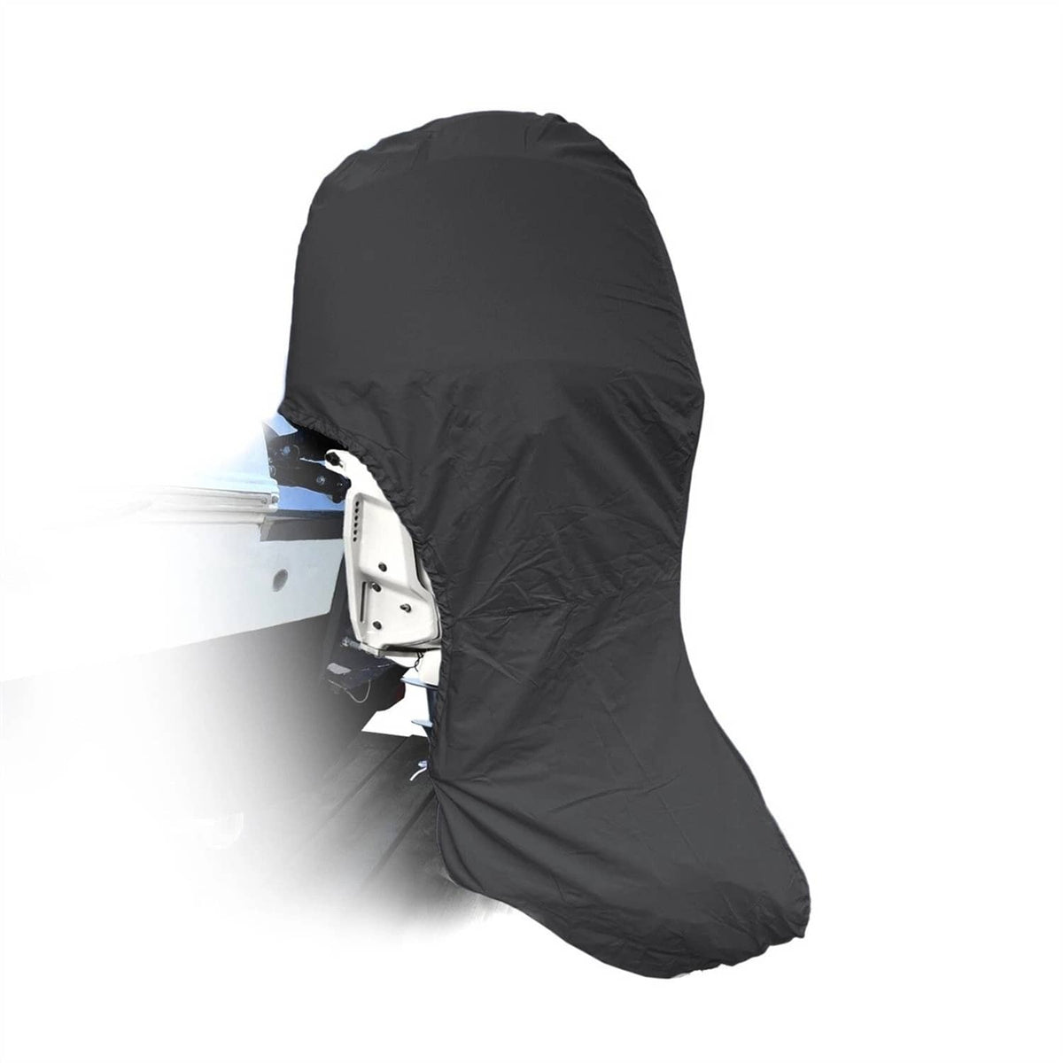 Solid Spare Full Outboard Boat Motor Engine Hood Cover 150-225HP BLACK Universal Trailerable