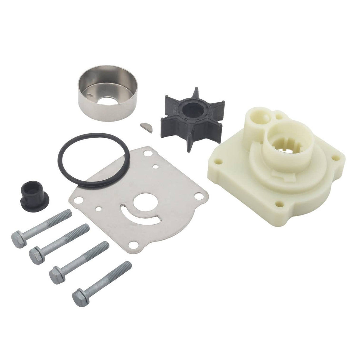 Solid Spare Yamaha 25HP Outboard 4 Stroke Water Pump Impeller Repair Kit 61N-W0078-11-00