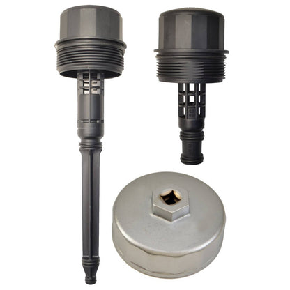 Solid Spare 74mm Oil Filter Cap Wrench Socket Remover Tool for Benz Audi Toyota VW