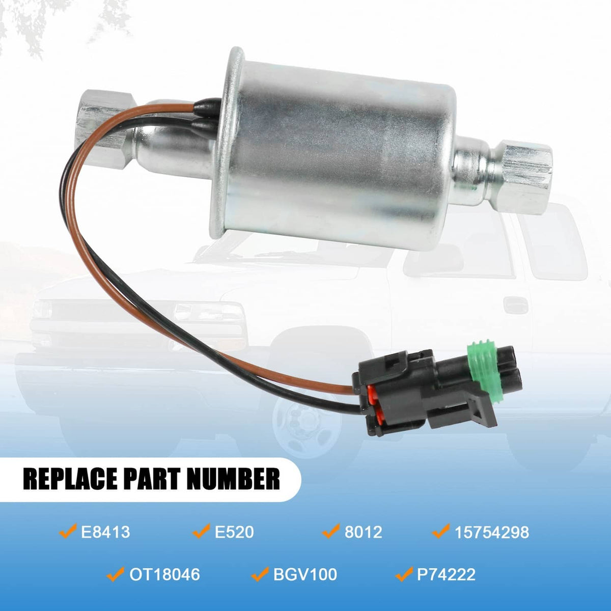 Solidspare Fuel Lift Pump Diesel E8413 For 1992-2002 Chevy GMC 6.5L C2500 K2500 K3500 G2500
