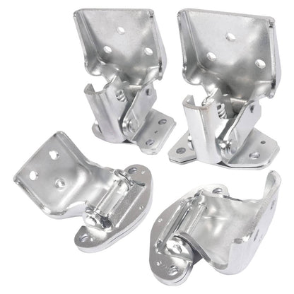 Solid Spare Door Hinges Upper&Lower For 1971-1974 Dodge Charger Coronet Plymouth GTX Silvery