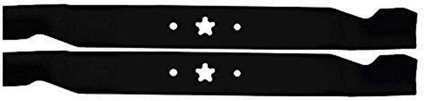 2 PIECES BLADE AYP 21"X 5 POINT STAR 138971 138971X431 532138971  532 13 84-98