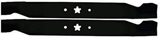 Solid Spare 2 PIECES BLADE AYP 21"X 5 POINT STAR 138971 138971X431 532138971 532 13 84-98
