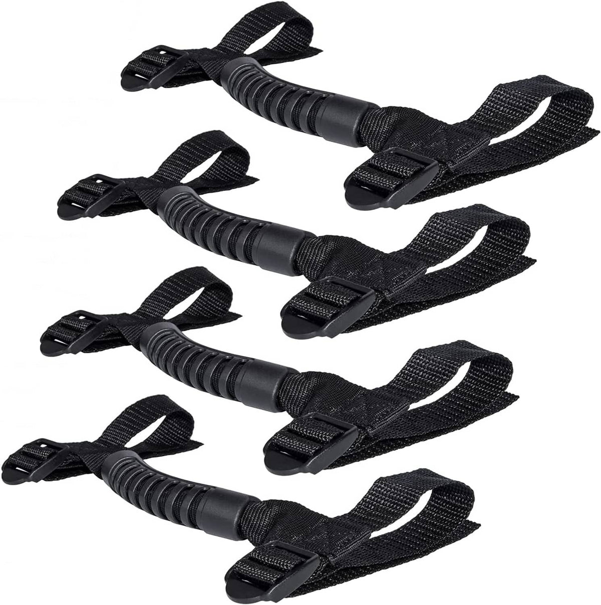 Solid Spare Roll Bar Grab Handles Grip Handles for Jeep Wrangler TJ JK JKU JL JLU 1955-2021