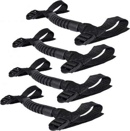 Solid Spare Roll Bar Grab Handles Grip Handles for Jeep Wrangler TJ JK JKU JL JLU 1955-2021