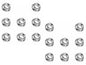 (16) Wheel Nut 3/8" for Polaris 2007-2009 2011 Outlaw 525 2003-2007 Predator 500