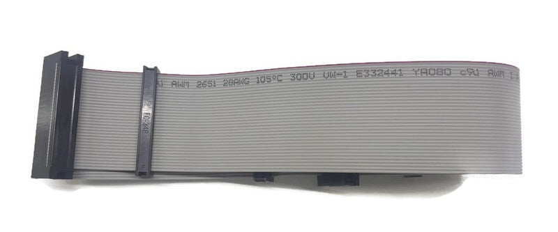 24" 2ft Universal 34-Pin Floppy Drive Ribbon Cable for 3.5" and/or 5.25" Drives