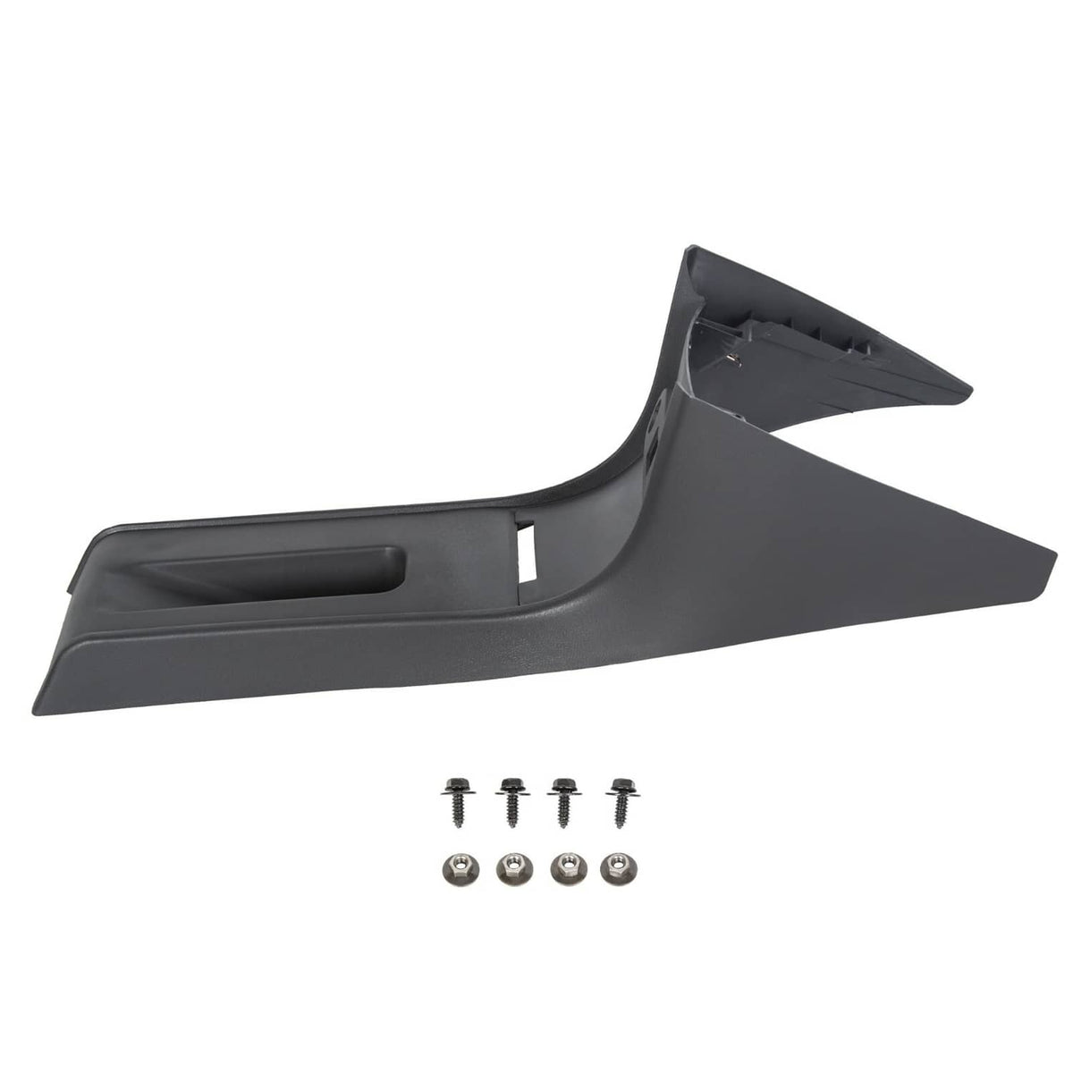 Solid Spare For Dodge Charger Police 2011-2020 Center Console Plastic Upholstered Trim Black