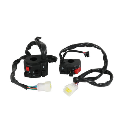 Solidspare 7/8" Motorcycle Handlebar Horn Button Turn Signal Fog Light Controller Switch