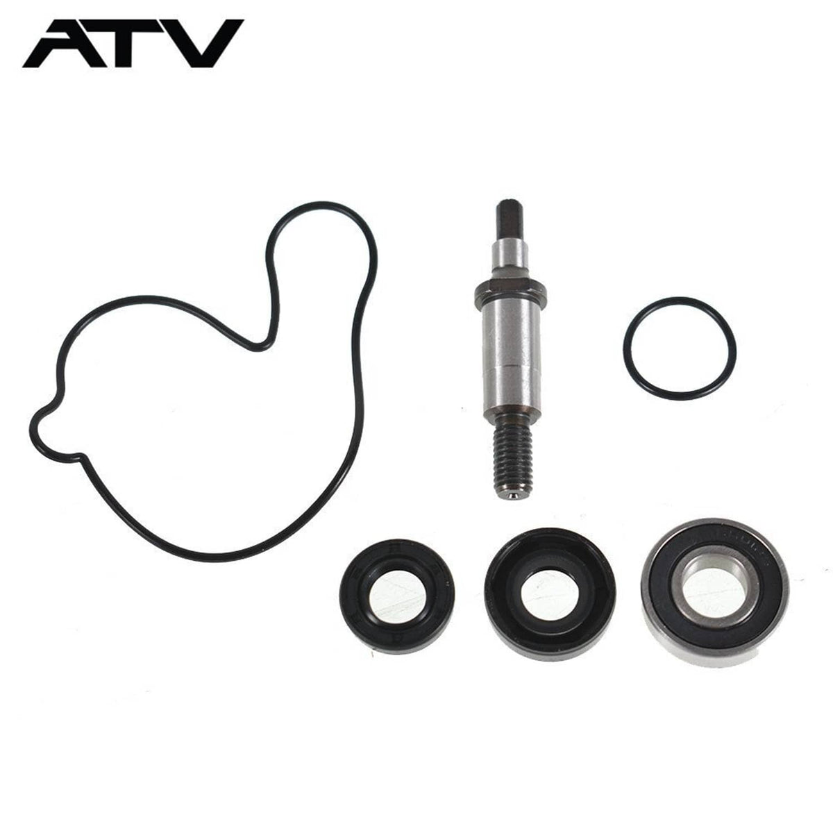 Solidspare For Yamaha YFZ 450 2004-2013 Water Pump Repair Kit w/ Shaft Bearing Seals