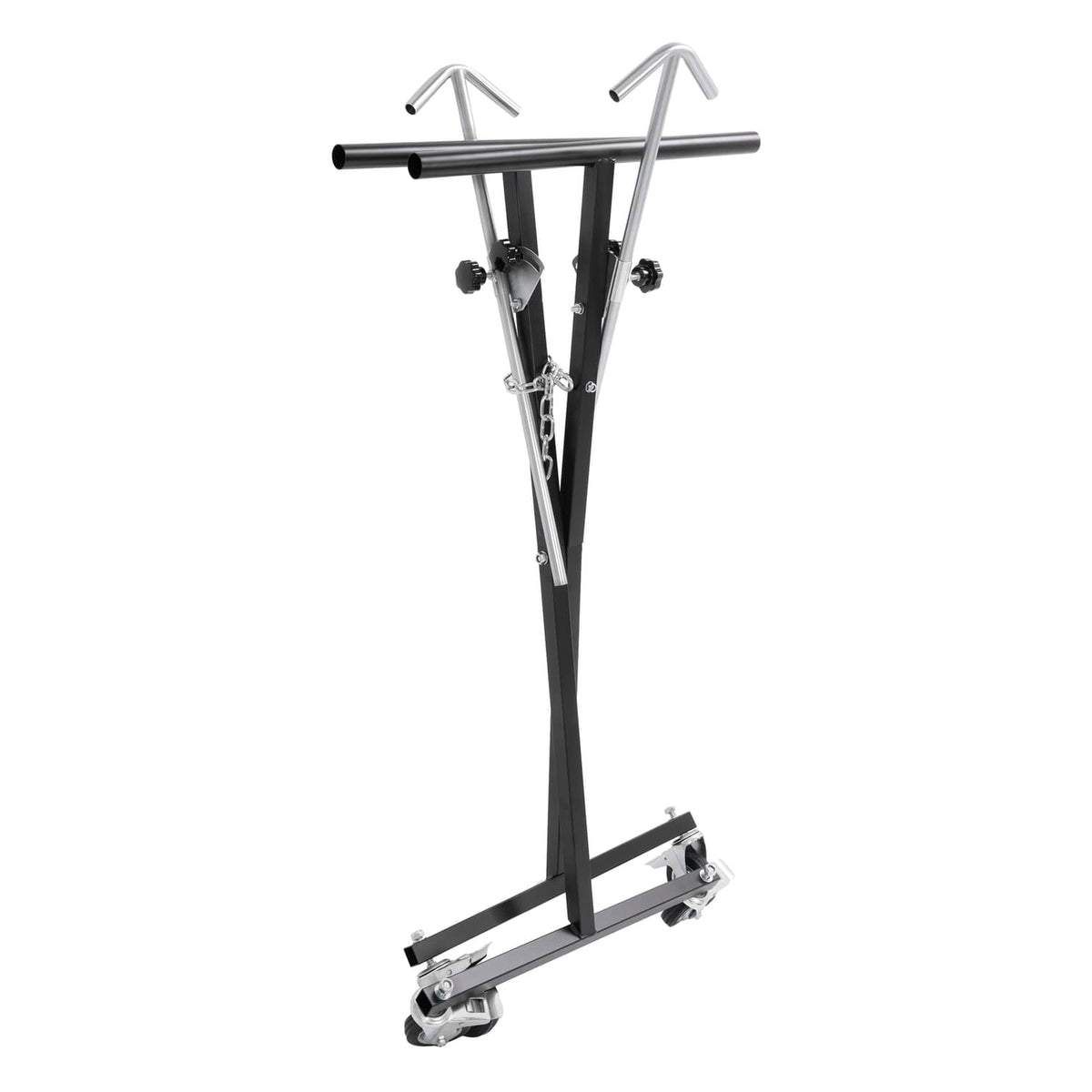 Solid Spare Adjustable Folding Auto Body Bumper Stand Mobile Storage Rack Parts Carts