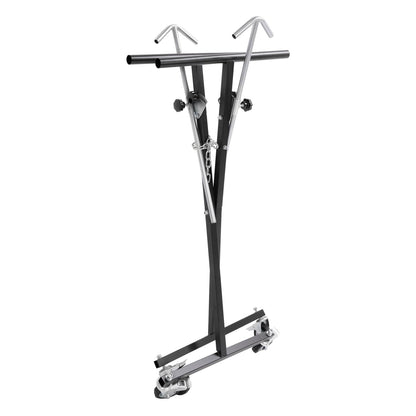 Solid Spare Adjustable Folding Auto Body Bumper Stand Mobile Storage Rack Parts Carts