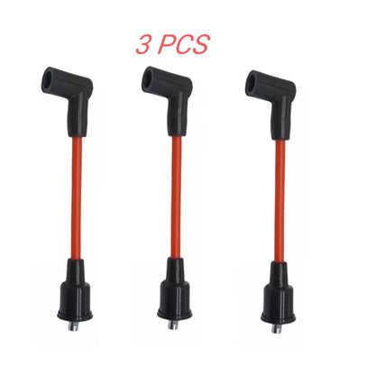 Solid Spare 7" OutBoard Spark Plug Wires Fit Mercury Mariner 110 9.8hp 18-8819-1 90816A25 3X